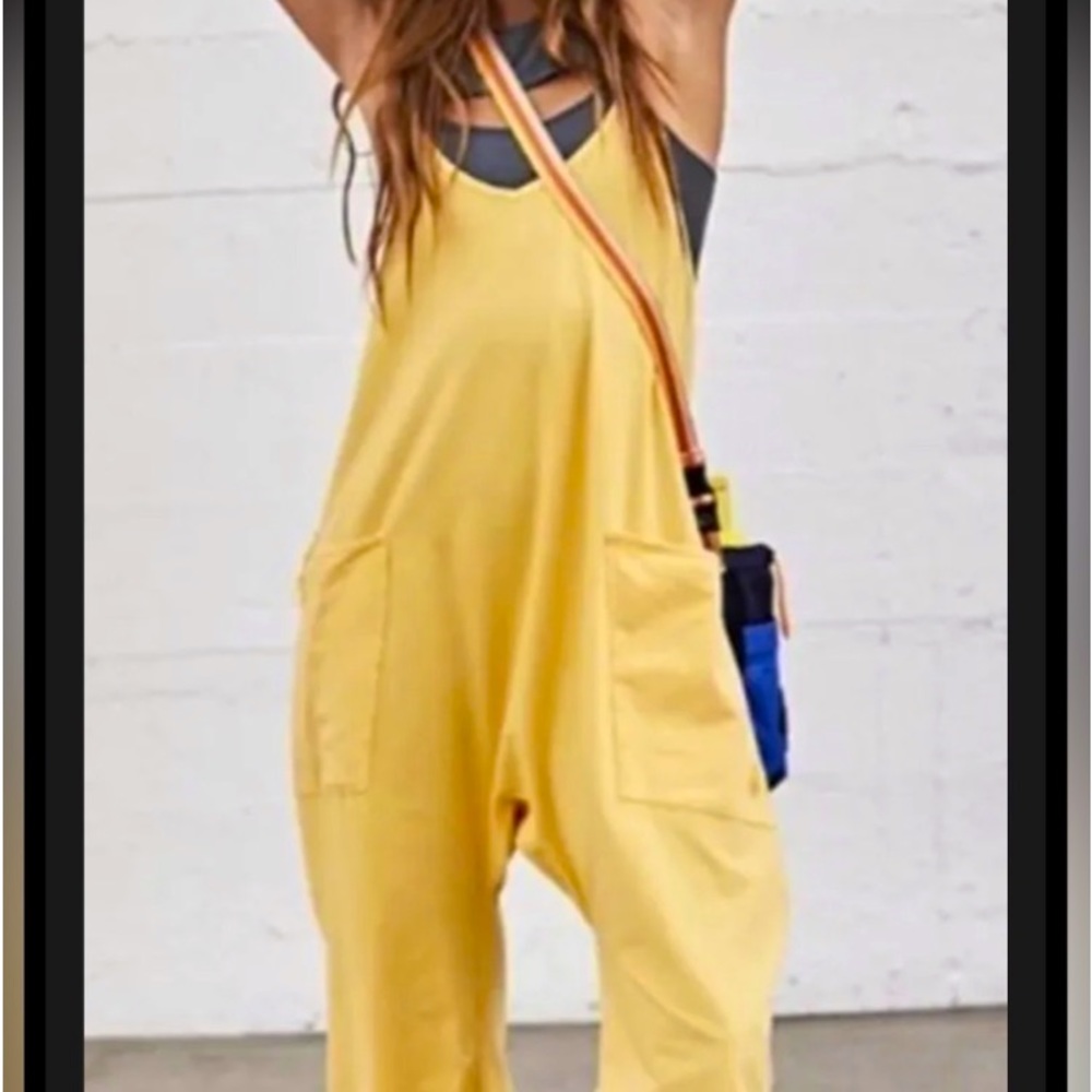 Free people Hot Shot jumpsuit. NWOT , wonderful!